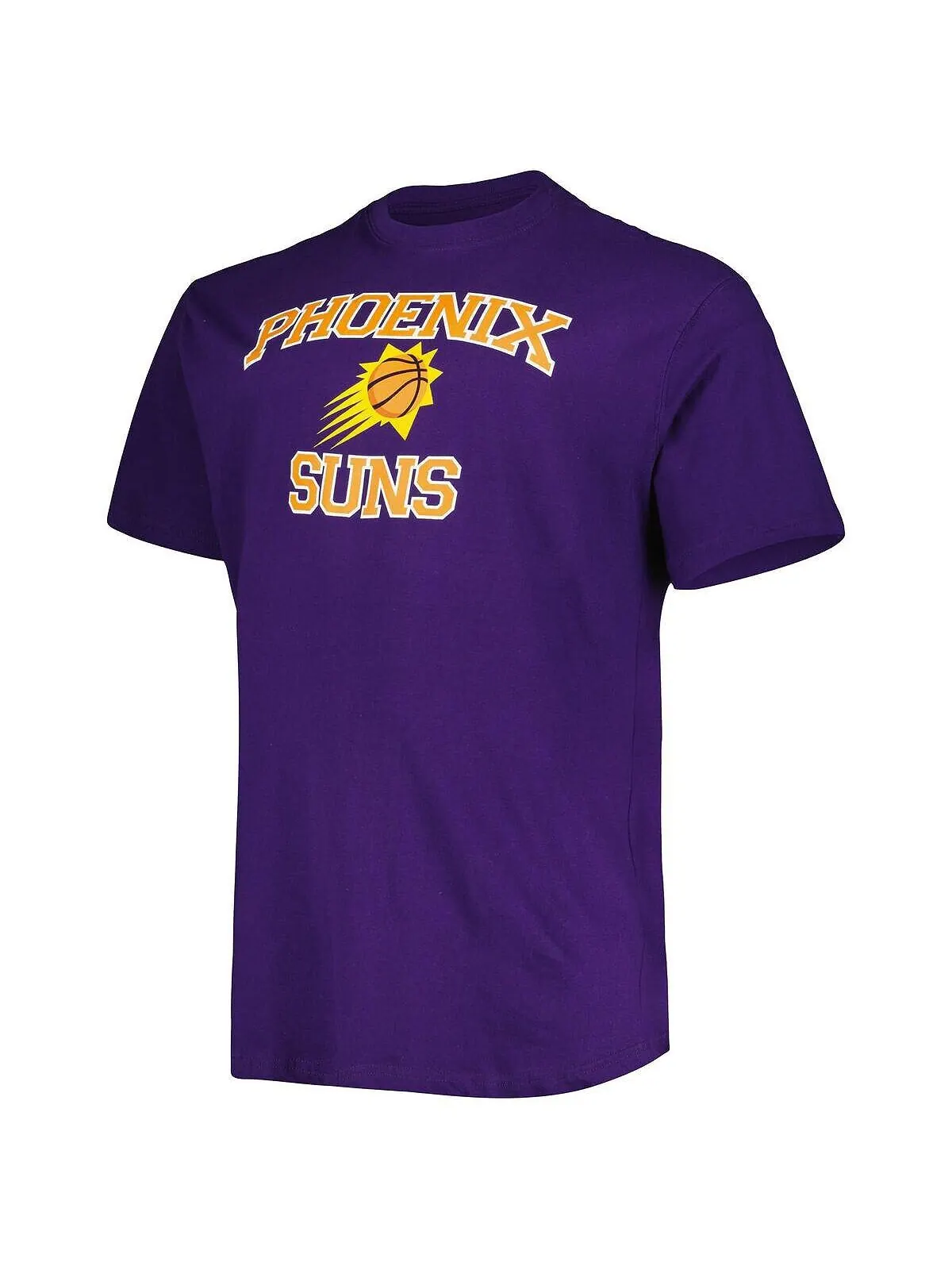 Мужская фиолетовая футболка phoenix suns big and tall heart and soul Profile — изображение 2 из 3, фиолетовый