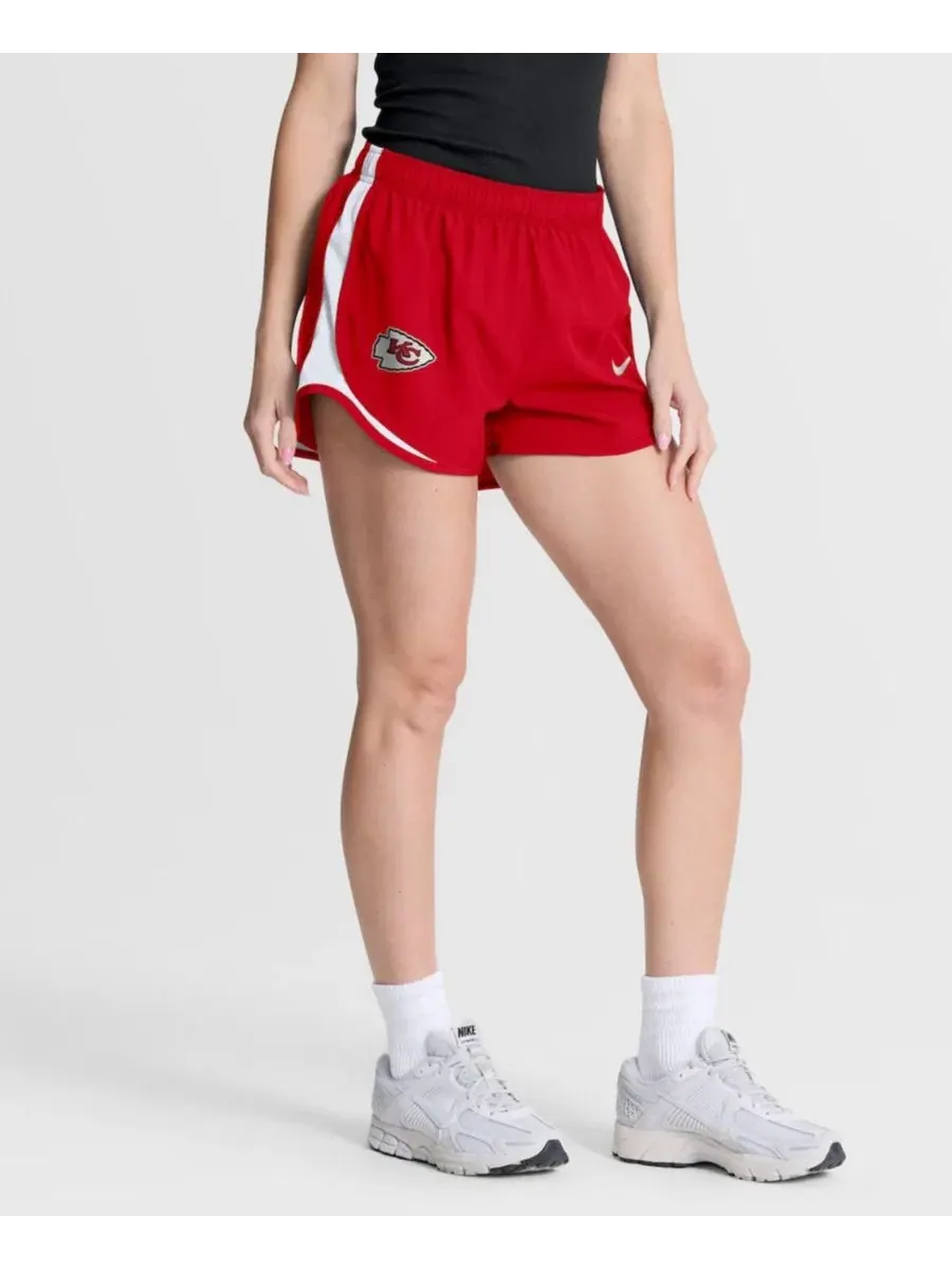 Шорты для бега с принтом Tempo Mid-Rise Dri-FIT Nike — изображение 1 из 2, красный белый
