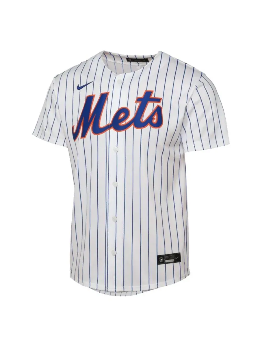 Детская футболка с длинным рукавом Nike Bo Bichette Home Baseline Jersey — изображение 2 из 3, белый