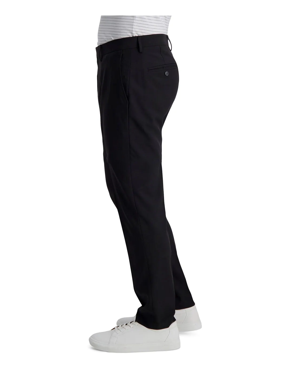 Мужские раздельные брюки Smart Wash Tech Suit Slim Fit Haggar — изображение 6 из 8, черный