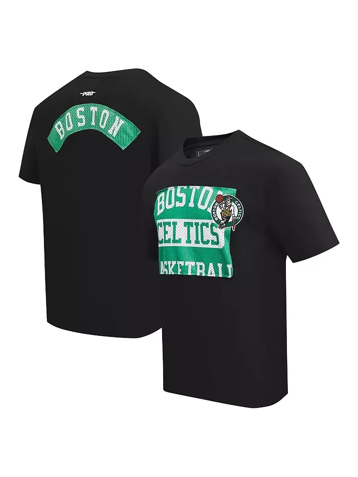 Мужская футболка с заниженным плечом Boston Celtics Made to Play Pro Standard — изображение 1 из 4