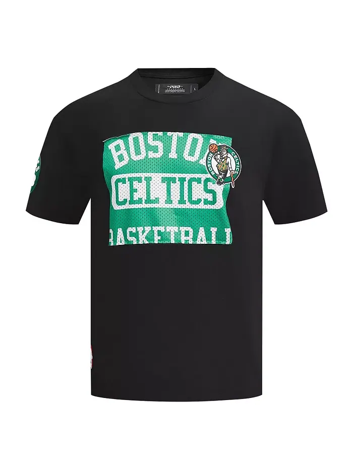 Мужская футболка с заниженным плечом Boston Celtics Made to Play Pro Standard — изображение 2 из 4