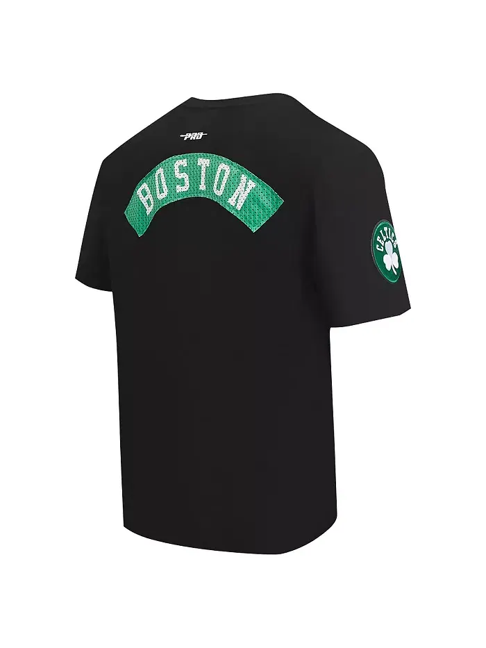 Мужская футболка с заниженным плечом Boston Celtics Made to Play Pro Standard — изображение 3 из 4