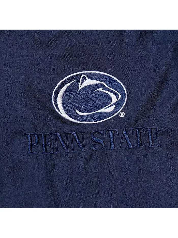 Мужская синяя худи-толстовка с полумолнией Team 3.0 Anorak Penn State Nittany Lions Mitchell & Ness — изображение 4 из 5