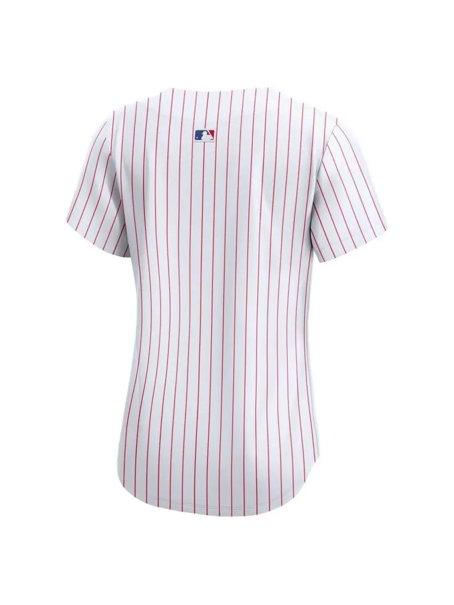 Nike Женская белая домашняя футболка Philadelphia Phillies, ограниченный тираж — изображение 3 из 3, белый
