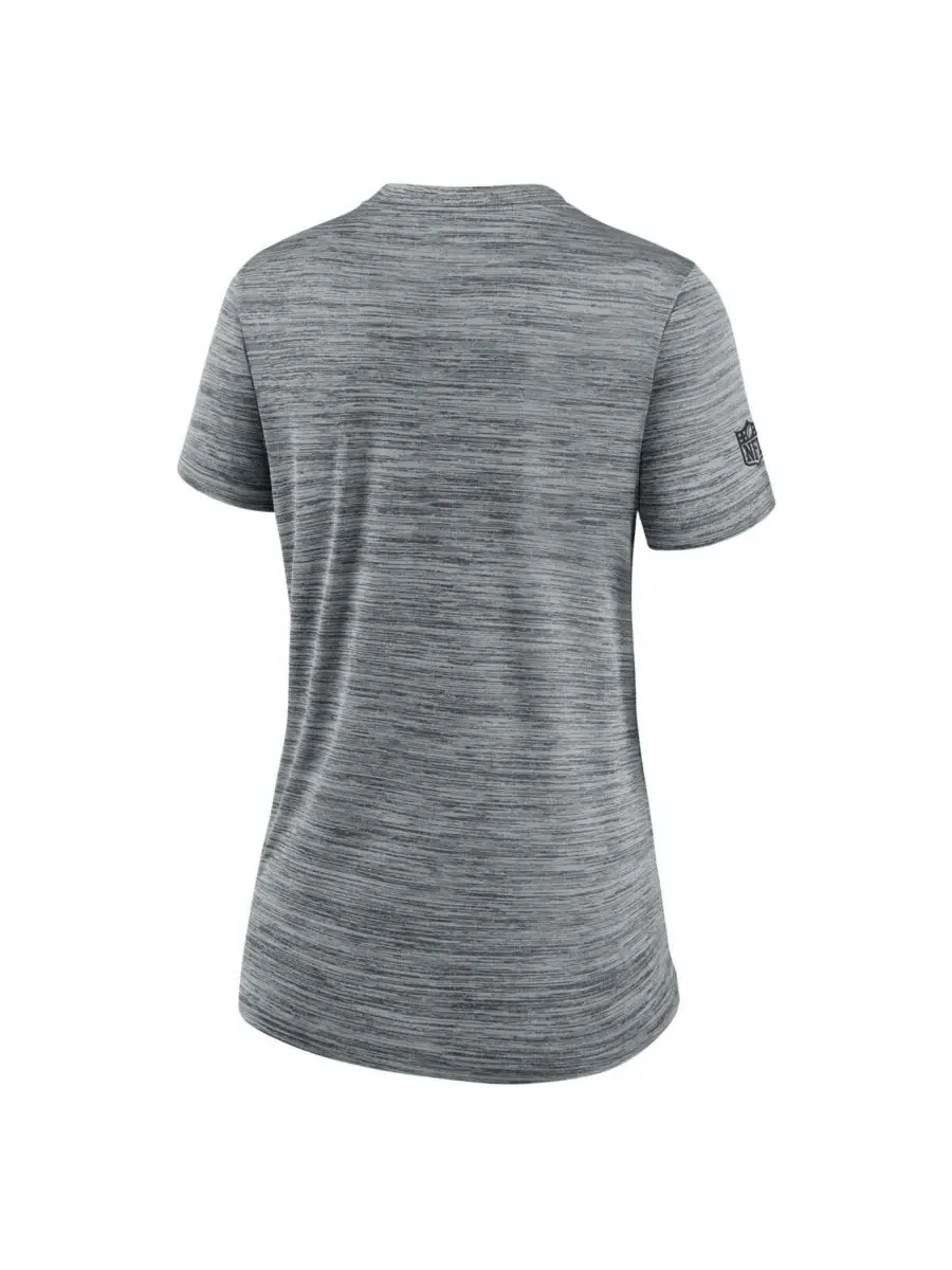 Nike Женская серая футболка Houston Texans Sideline Velocity Performance — изображение 2 из 3, серый
