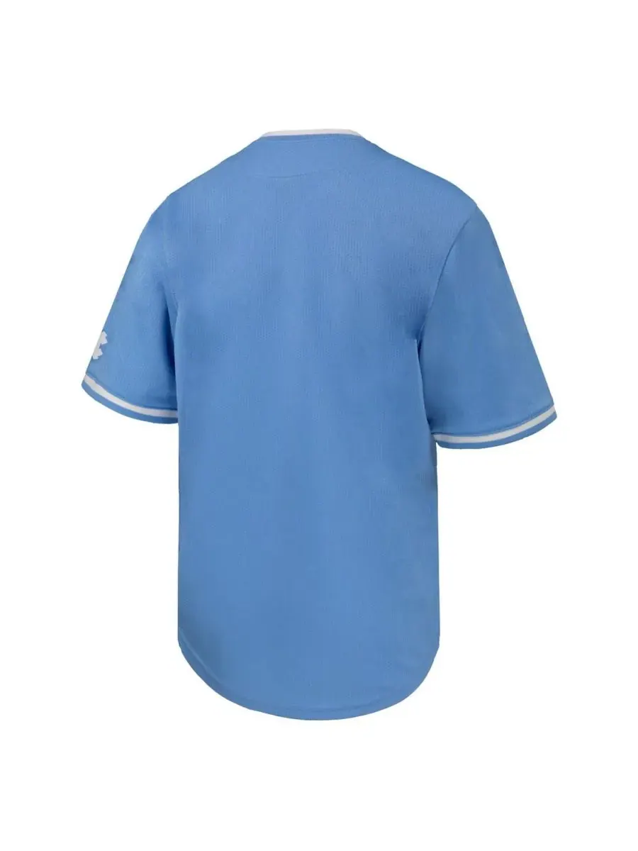 Nike Бейсбольная майка Big Boys and Girls Carolina Blue North Carolina Tar Heels Limited — изображение 3 из 3, светлый синий
