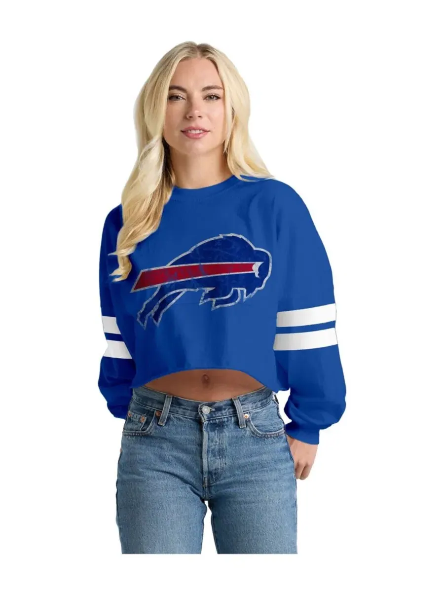 Футболка с длинным рукавом оверсайз с принтом Spirit Jersey — изображение 1 из 2, королевский