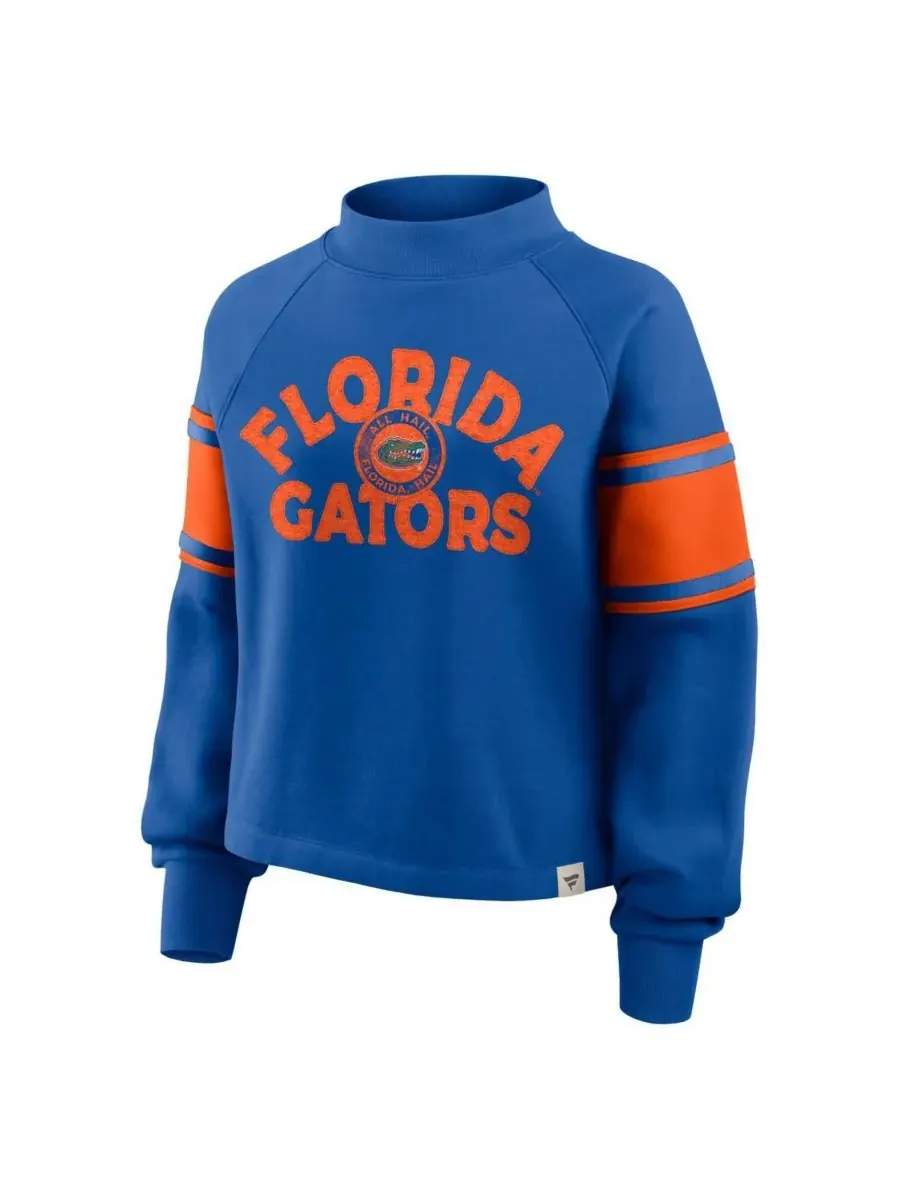 Женская толстовка Royal Florida Gators Oversized Hometown Premium Punt Coverage Raglan Pullover — изображение 3 из 3