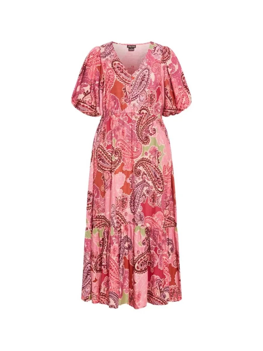 Женское длинное платье Flirtini City Chic — изображение 3 из 3