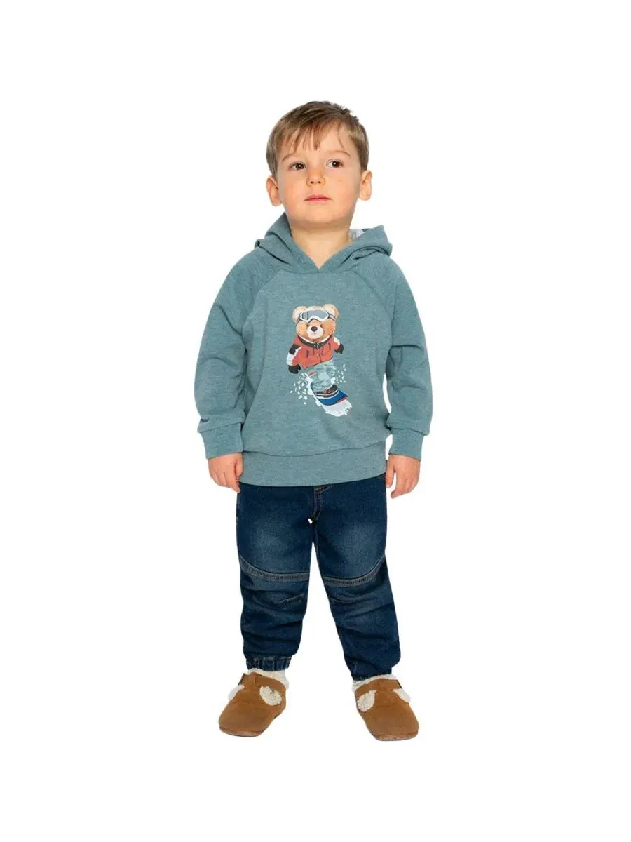 Худи с принтом Nordic Buddies Deux par Deux, Pale Turquoise — изображение 4 из 6