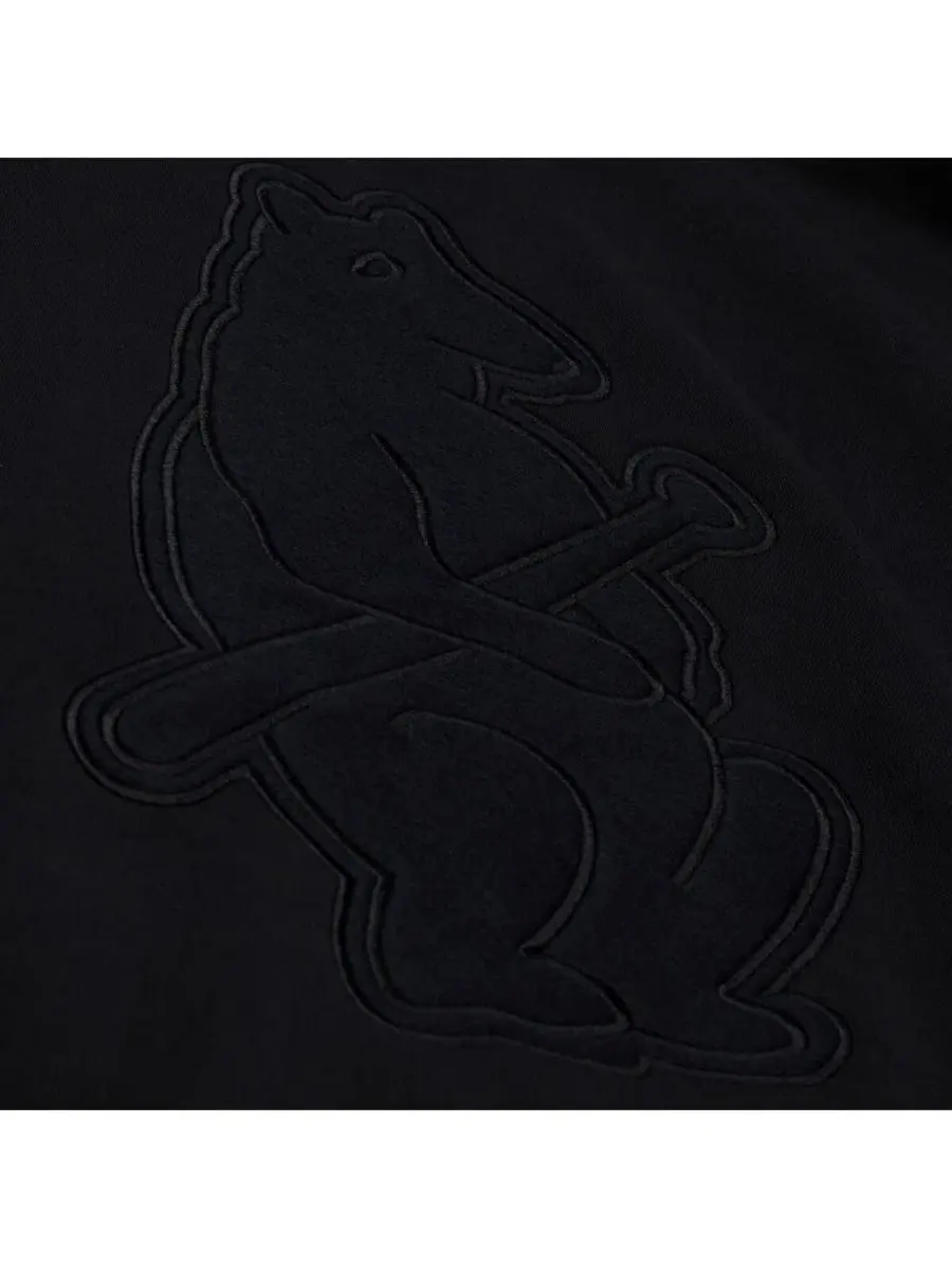 Свитшот с флисовой подкладкой Phantom Fleece Mitchell & Ness — изображение 2 из 3, черный