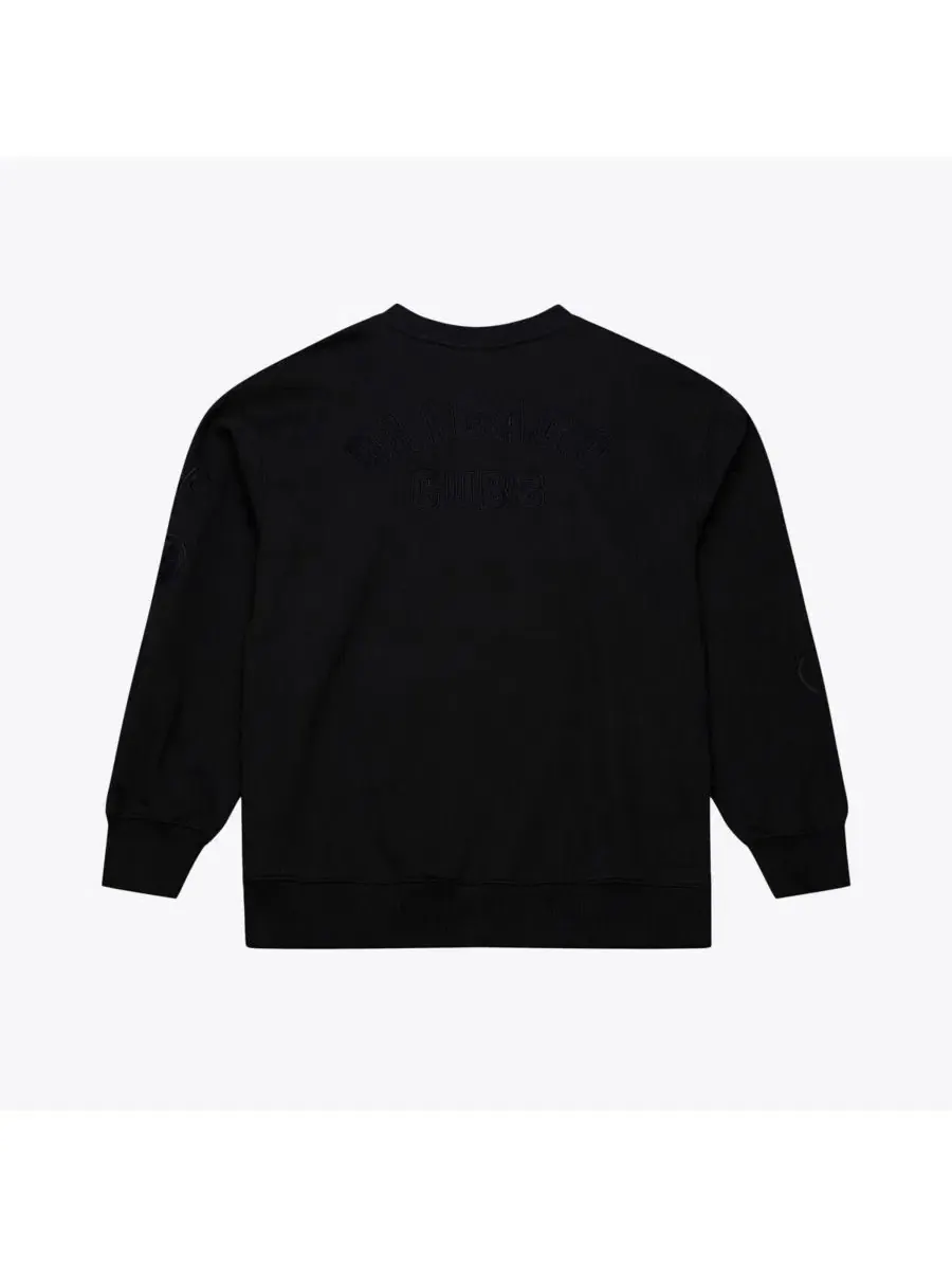Свитшот с флисовой подкладкой Phantom Fleece Mitchell & Ness — изображение 3 из 3, черный