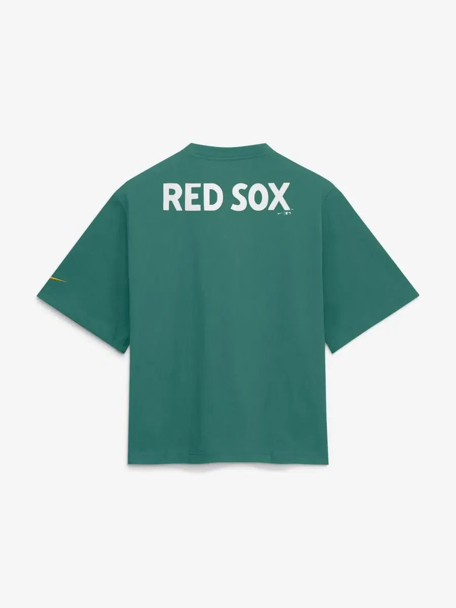Футболка свободного кроя с карманом Boston Red Sox City Connect Pocket Boxy Nike — изображение 2 из 2, зеленый