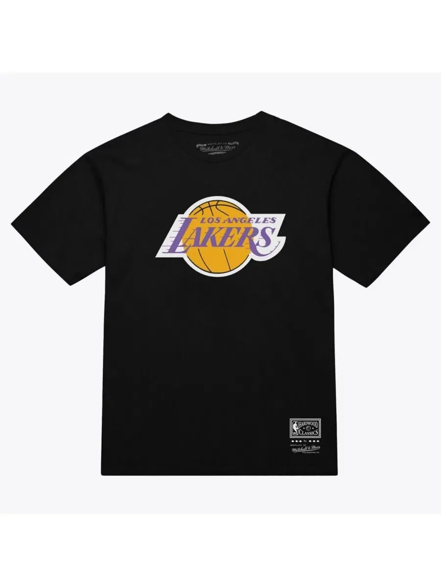 Футболка с принтом Hardwood Classics Arch Mitchell & Ness — изображение 1 из 2, черный