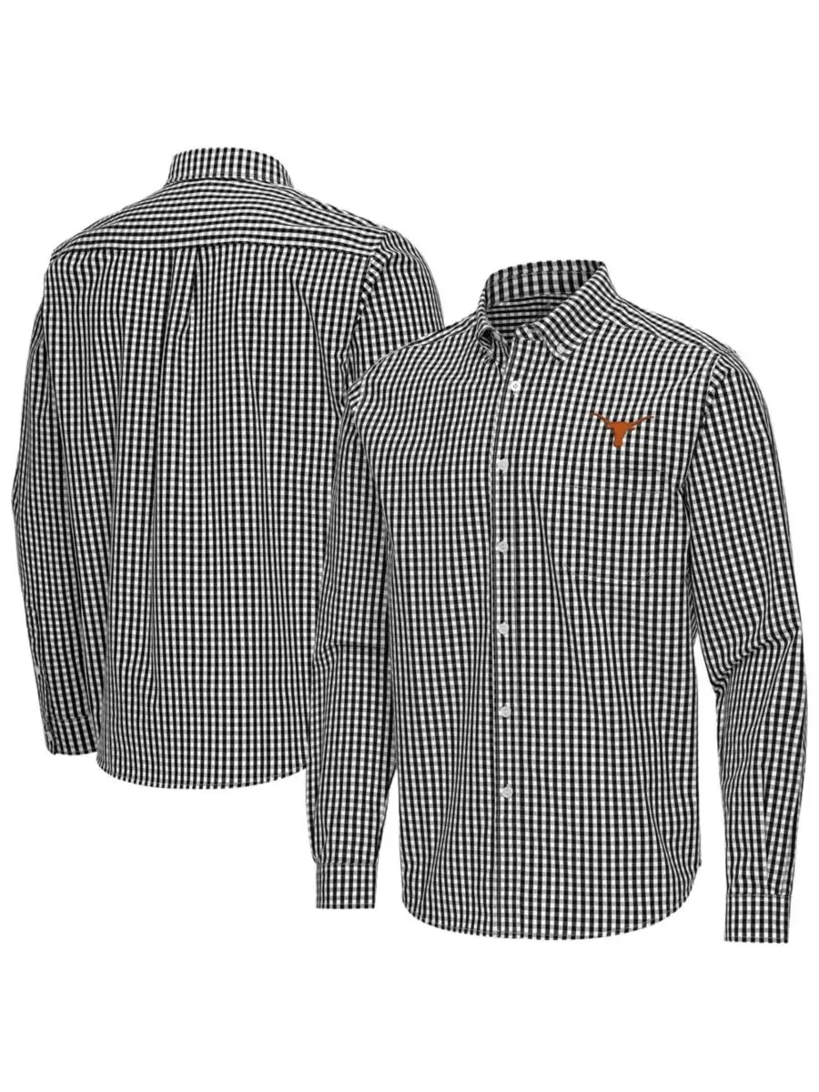Мужская рубашка Ellis Woven Button-Down Antigua — изображение 1 из 3, черный