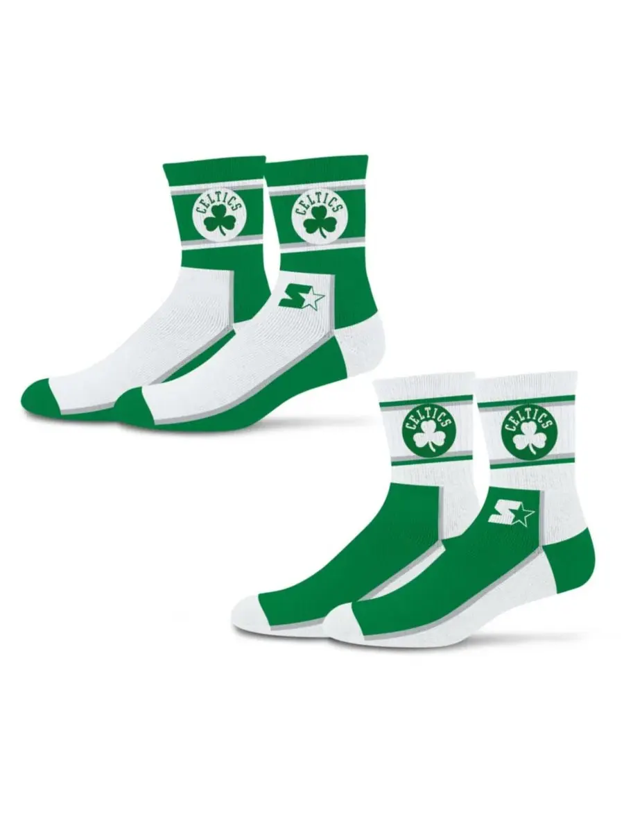 Комплект носков с графикой Boston Celtics Starter — изображение 1 из 1, зеленый