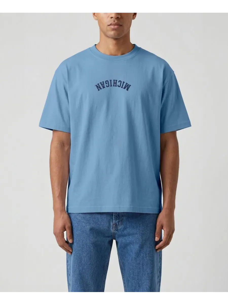Футболка с длинным рукавом с вышивкой Michigan Wolverines Uscape Apparel