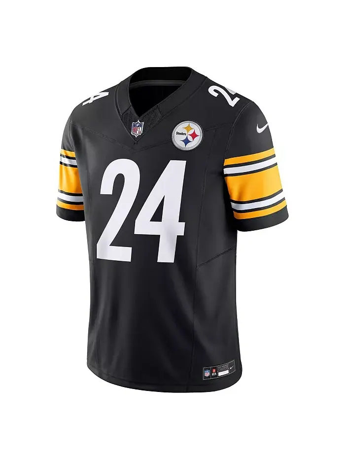 Мужская черная джерси Pittsburgh Steelers Vapor F.U.S.E. Limited Джои Портер младший Nike — изображение 3 из 3