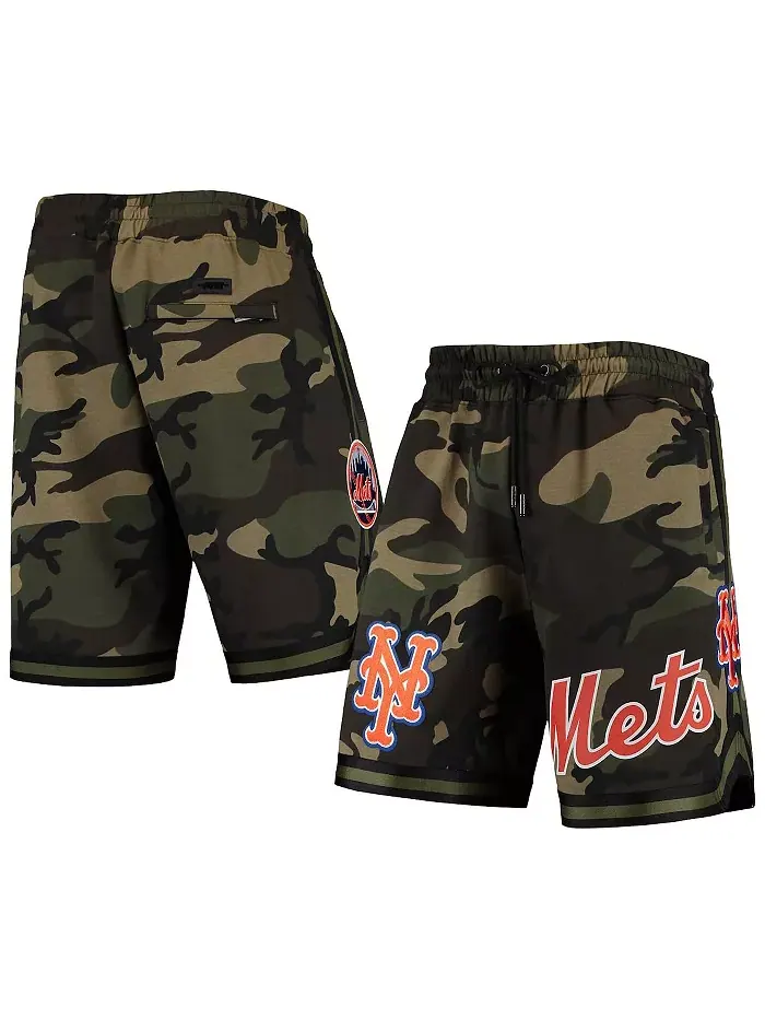 Мужские шорты New York Mets в камуфляжном дизайне Pro Standard — изображение 1 из 4