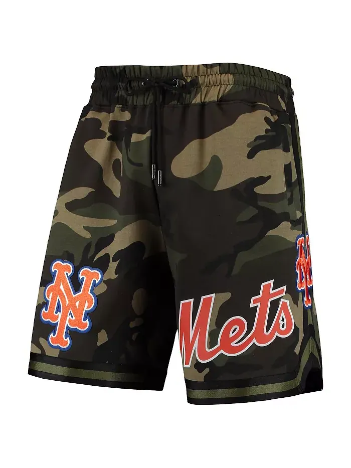 Мужские шорты New York Mets в камуфляжном дизайне Pro Standard — изображение 2 из 4