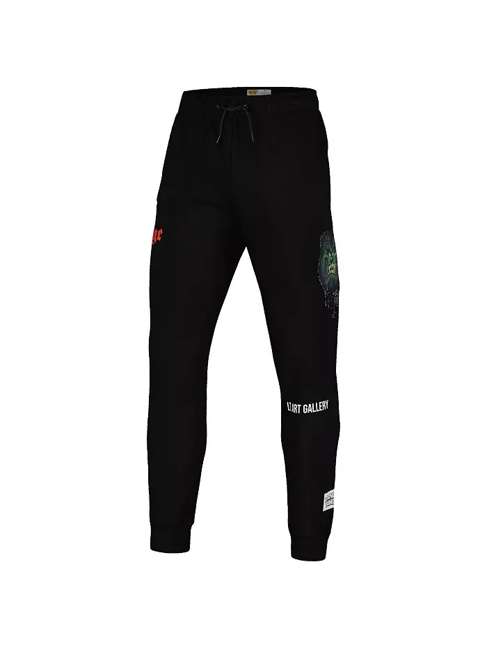 Мужские черные спортивные брюки Looney Tunes Taz Savage Jogger Pants Freeze Max — изображение 3 из 3