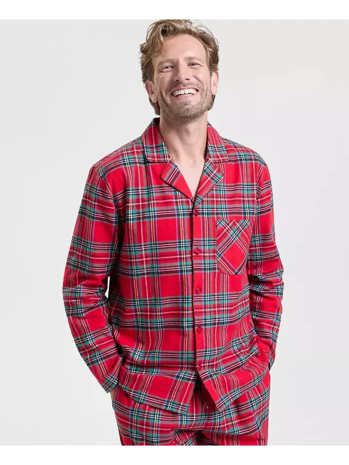 Семейная пижама Brinkley Plaid Holiday Lane — изображение 2 из 6