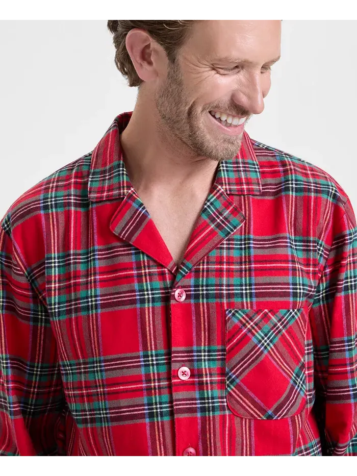 Семейная пижама Brinkley Plaid Holiday Lane — изображение 3 из 6