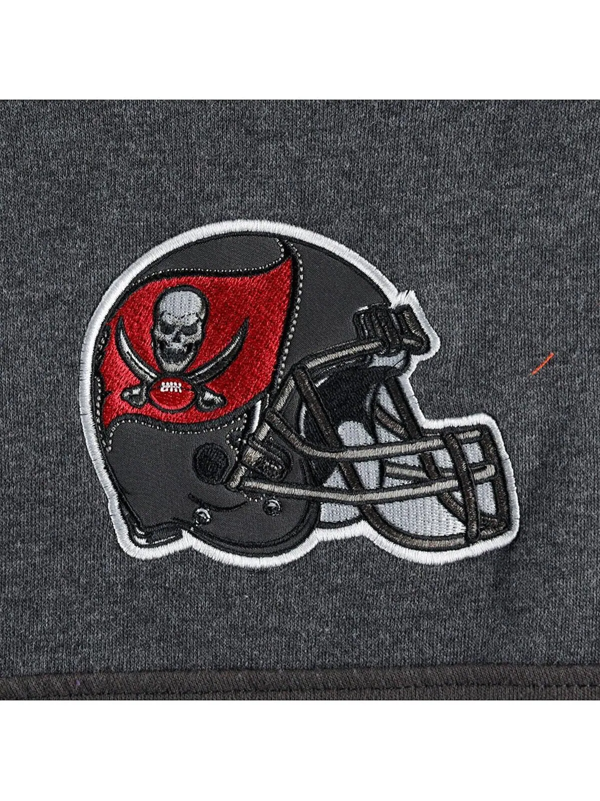 Мужская темно-серая, красная толстовка с капюшоном tampa bay buccaneers extreme pullover Starter — изображение 2 из 4, мульти