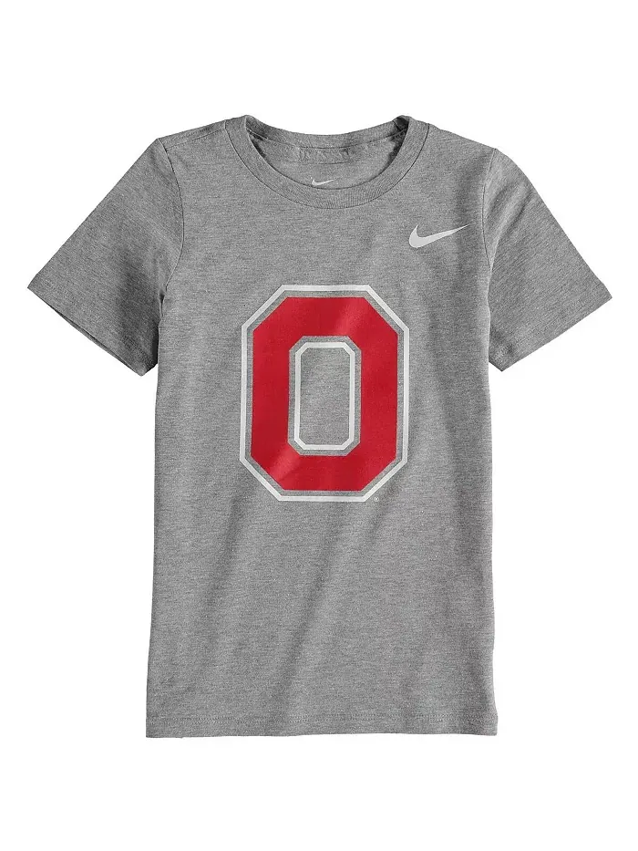 Футболка с логотипом Ohio State Buckeyes для мальчиков и девочек дошкольного возраста, цвет — изображение 1 из 1
