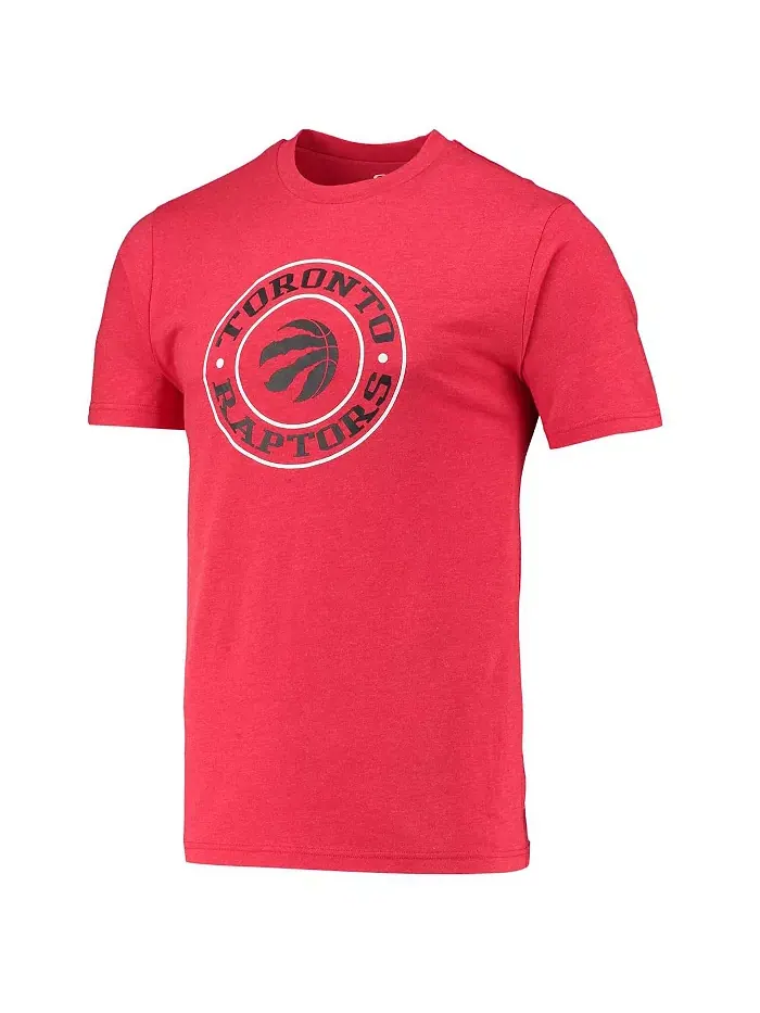 Мужской спальный комплект Toronto Raptors: футболка и шорты черного и красного цветов Concepts Sport — изображение 2 из 4