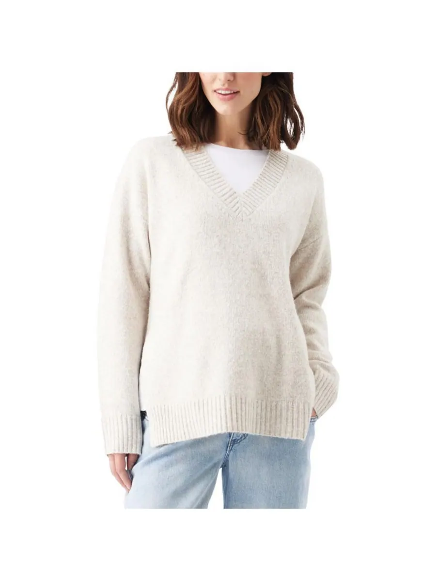 Вязаный комбинезон для кормящих мам Vera Ripe Maternity, Oat marle