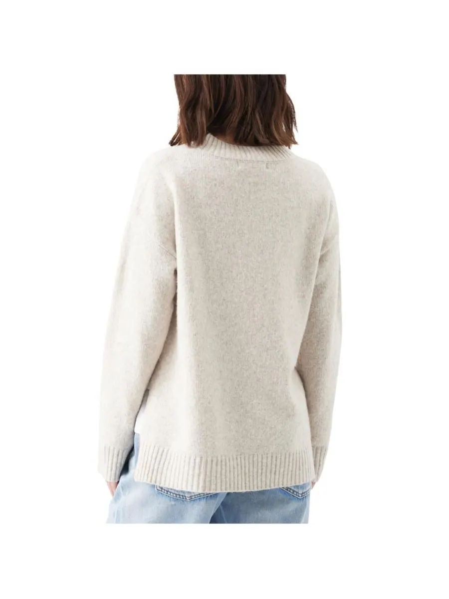 Вязаный комбинезон для кормящих мам Vera Ripe Maternity, Oat marle — изображение 3 из 3