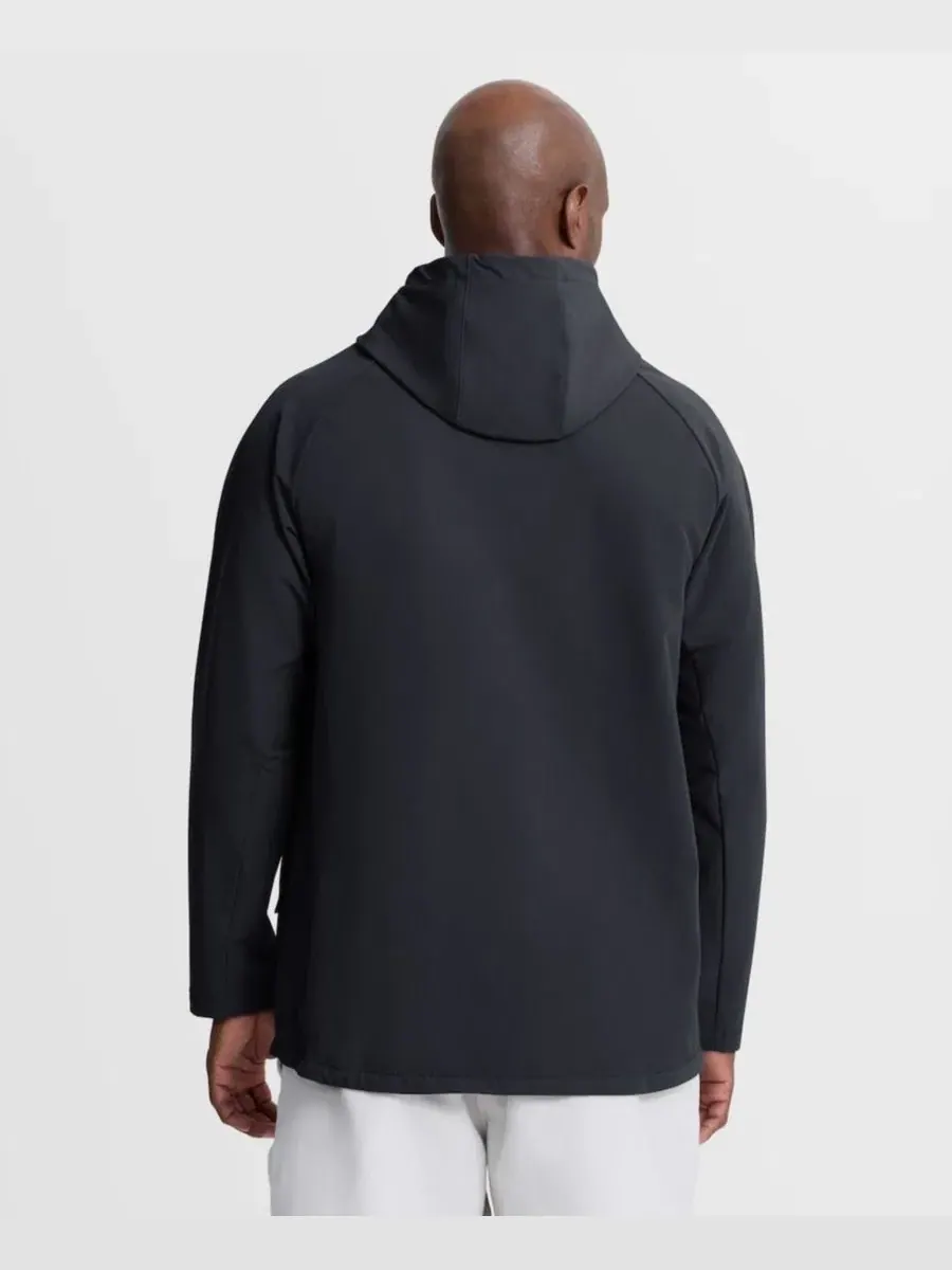 Мужская куртка с капюшоном Therma-FIT, модель Authentic Collection Raglan Nike — изображение 4 из 5, темно-синий
