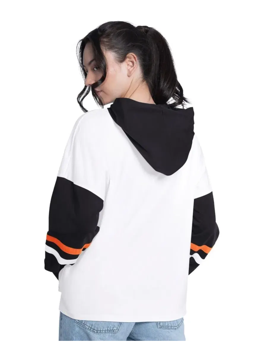 Худи-футболка с длинным рукавом Key Player San Francisco Giants G-III 4Her by Carl Banks — изображение 2 из 4, белый