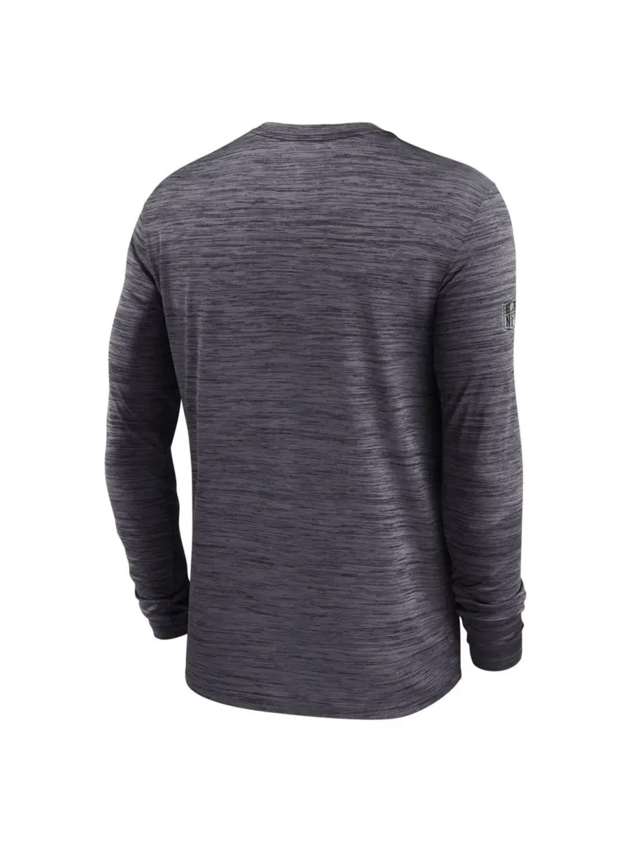 Футболка с длинным рукавом Dri-FIT с принтом Sideline Offensive Transition Velocity Nike — изображение 3 из 3, черный