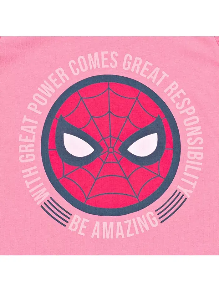 Детский комплект для девочек: майка с изображением SPIDERMAN "Spidey and His Amazing Friends" и — изображение 3 из 9