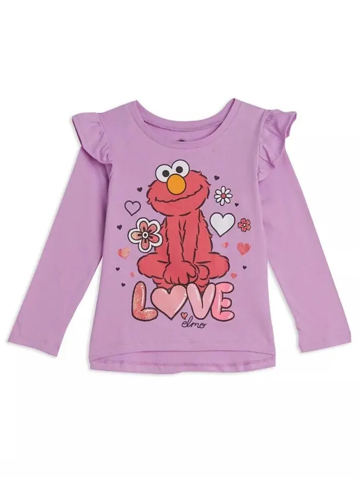 Elmo Girls 2 футболка для младенцев Sesame Street — изображение 2 из 8