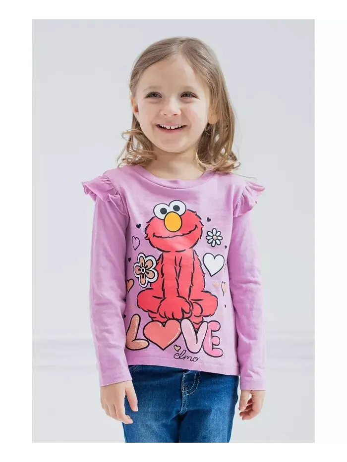 Elmo Girls 2 футболка для младенцев Sesame Street — изображение 8 из 8