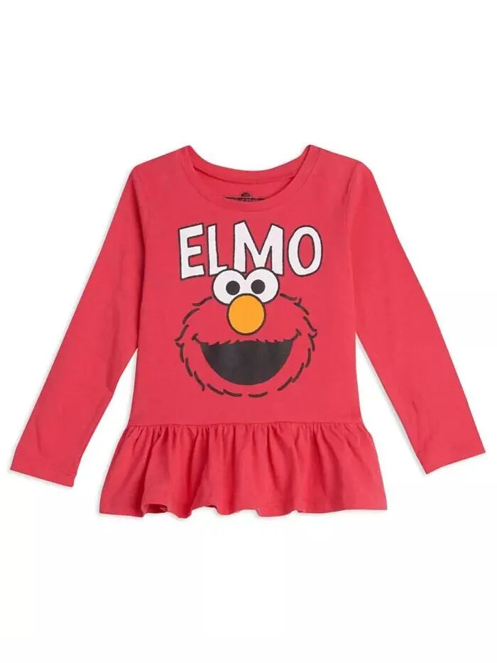 Elmo Girls 2 футболка для младенцев Sesame Street — изображение 3 из 8