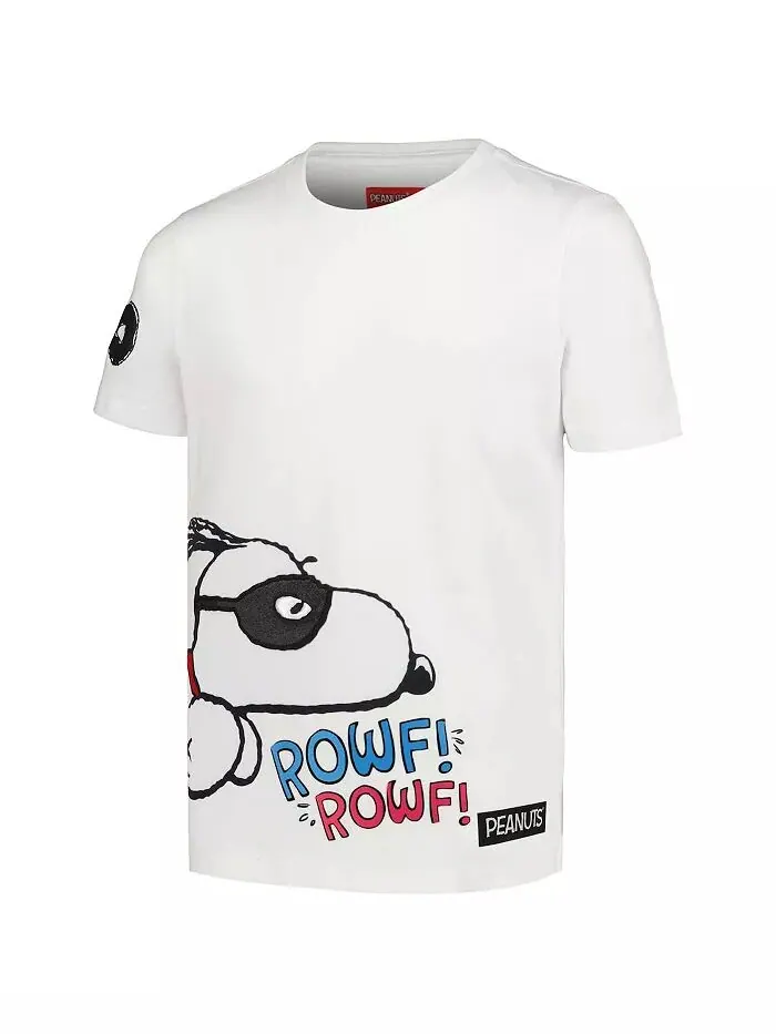 Футболка White Peanuts Snoopy Hero для больших мальчиков и девочек Freeze Max — изображение 2 из 3