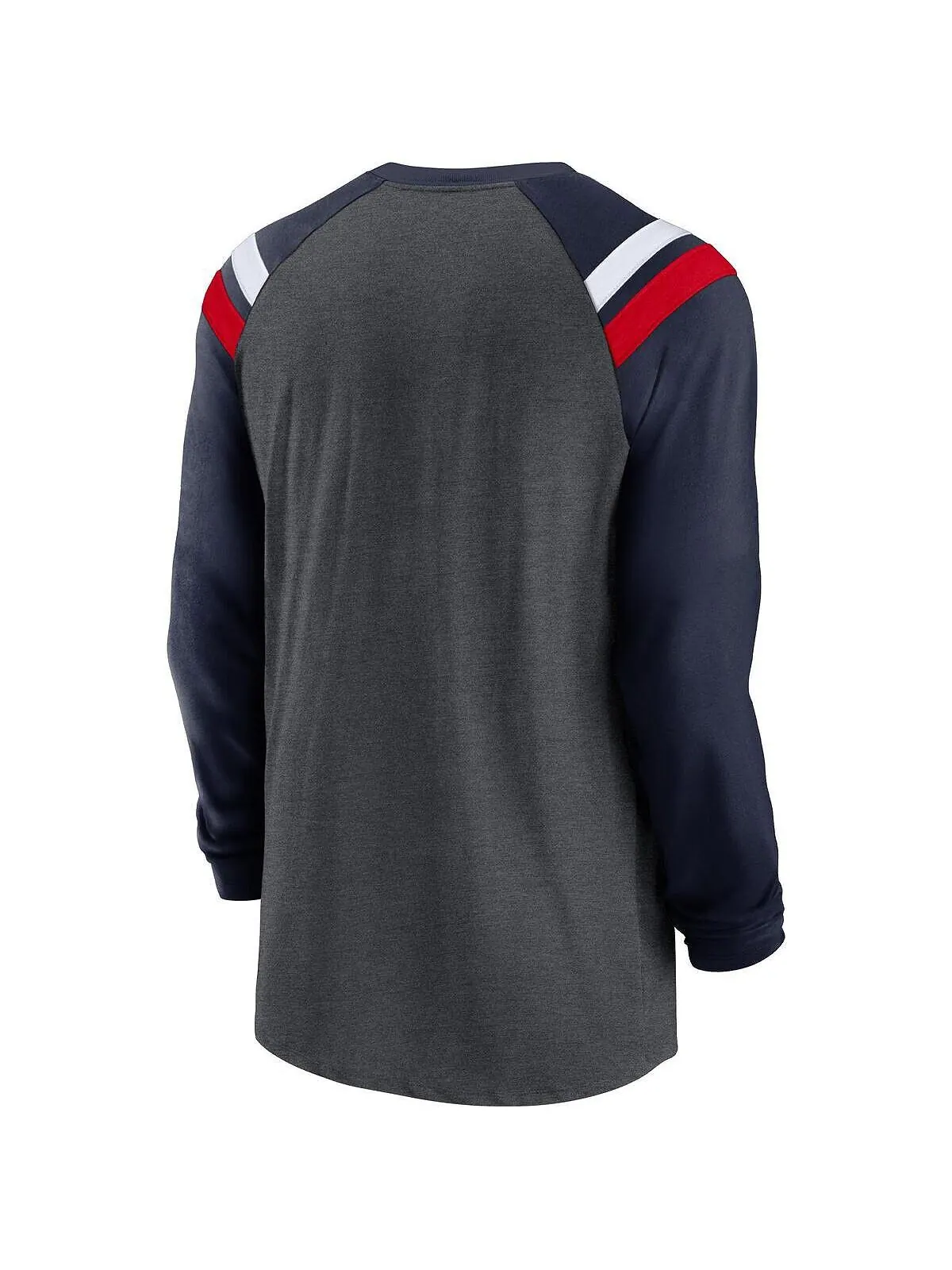 Мужская спортивная футболка с длинным рукавом, темно-синяя футболка tennessee titans tri-blend — изображение 3 из 3