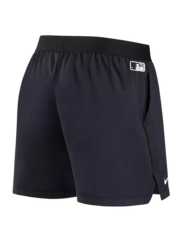 Женские темно-синие шорты New York Yankees Authentic Collection Team Performance Nike — изображение 3 из 3