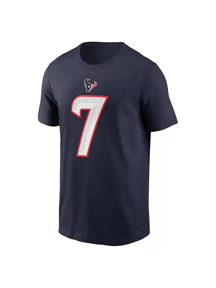 Футболка с именем игрока и номером Big Boys and Girls CJ Stroud Houston Texans Nike — изображение 2 из 3
