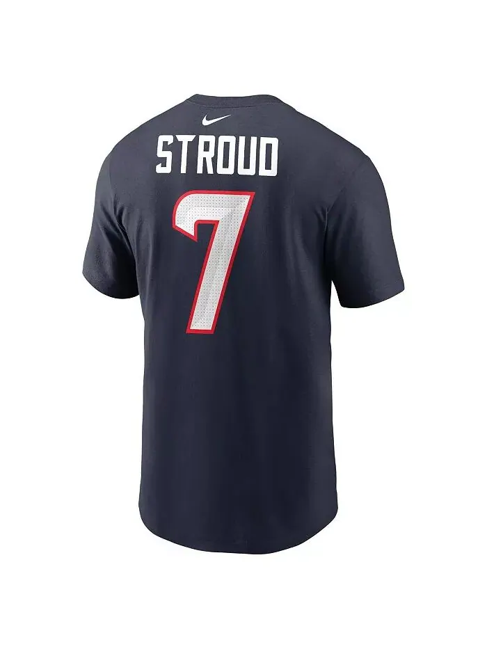 Футболка с именем игрока и номером Big Boys and Girls CJ Stroud Houston Texans Nike — изображение 3 из 3