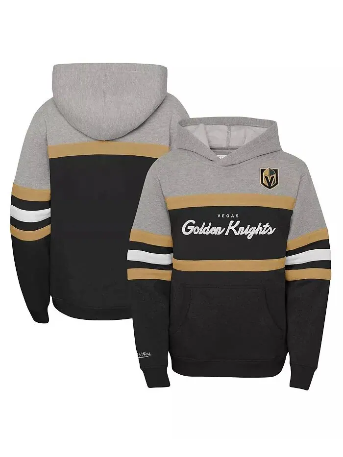 Толстовка с капюшоном главного тренера Big Boys Vegas Golden Knights Mitchell & Ness — изображение 1 из 3