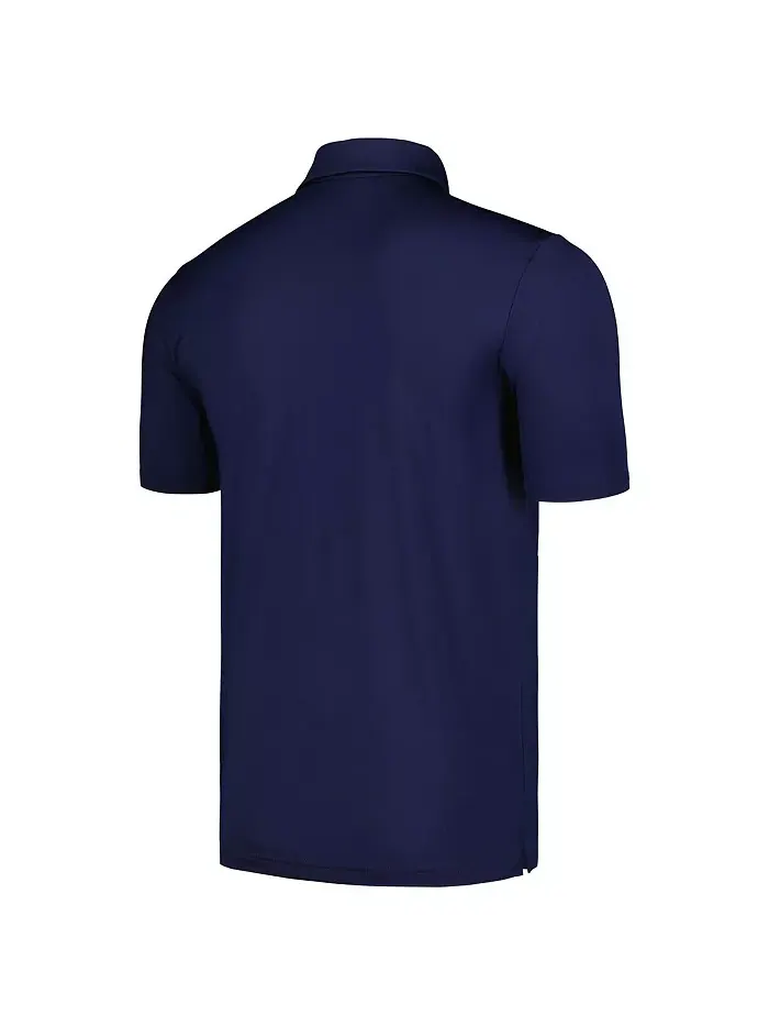 Мужская поло в сине-зеленую полоску Jackson State Tigers Tee to Green Under Armour — изображение 2 из 3