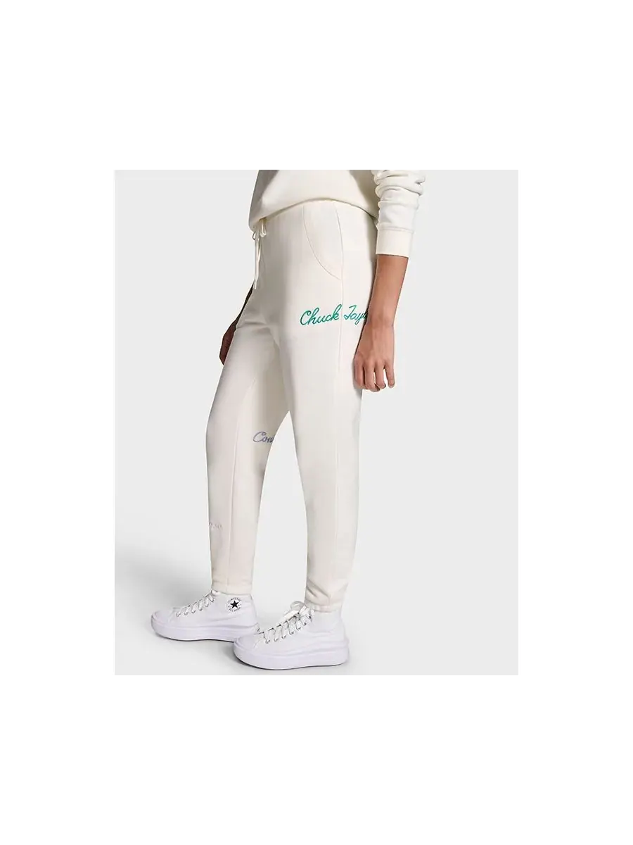 Женские спортивные брюки Chuck Taylor Script Converse, Converse Egret — изображение 2 из 6
