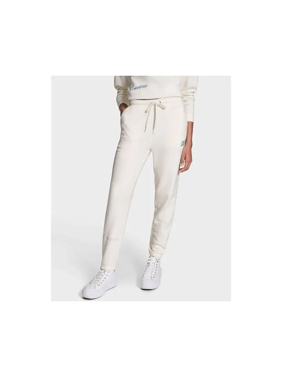 Женские спортивные брюки Chuck Taylor Script Converse, Converse Egret — изображение 4 из 6