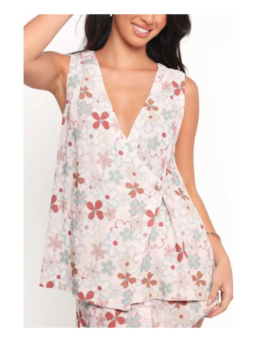 Женский топ-накидка Clemie Petal and Pup, Mirabelle floral — изображение 1 из 4